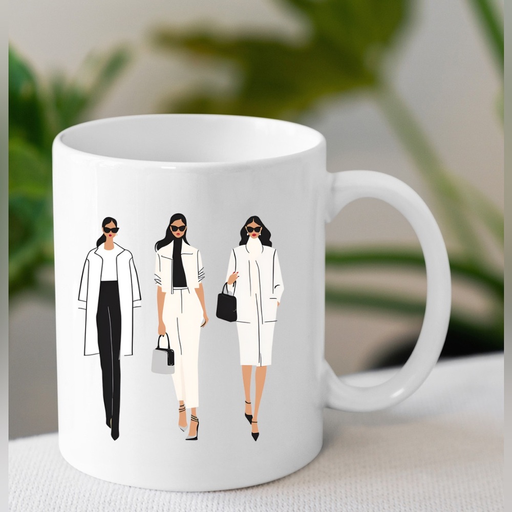 Mugs Bold & Chic Design NWT